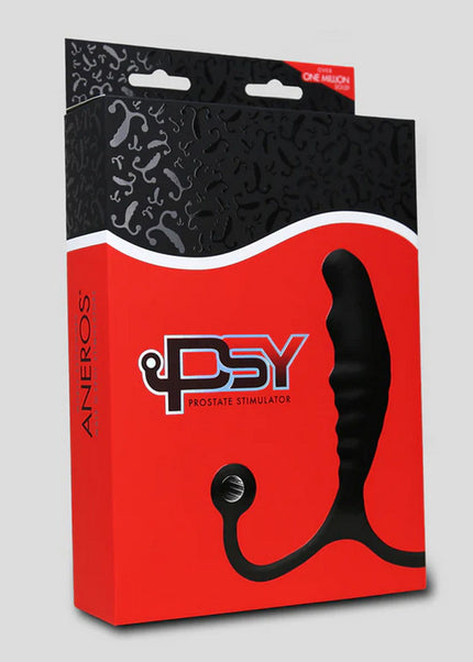 Aneros PSY - Black Prostate Massager with Flexible Arms