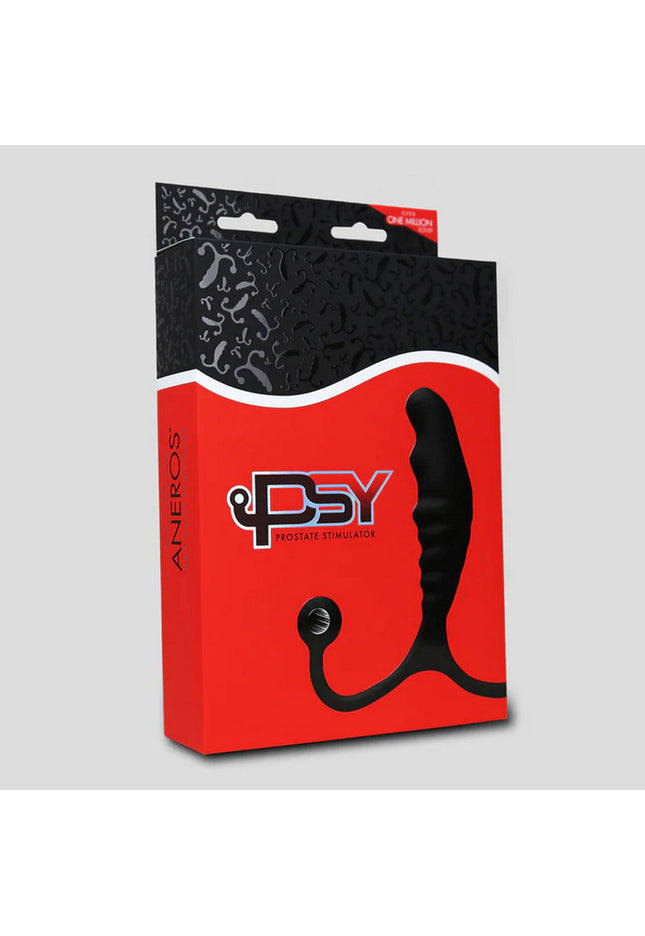 Aneros PSY - Black Prostate Massager with Flexible Arms