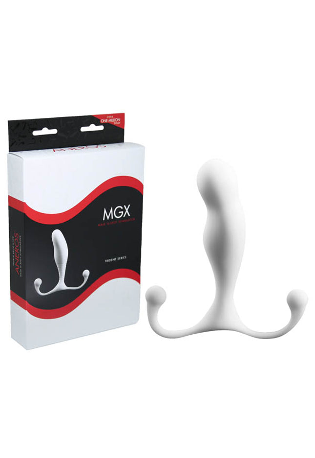 Aneros MGX Trident - White Prostate Massager