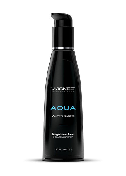Wicked Aqua - Water Based Lubricant - 120 ml (4 oz) Bottle