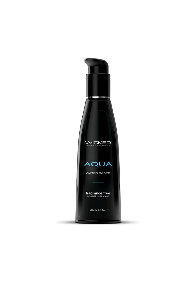 Wicked Aqua - Water Based Lubricant - 120 ml (4 oz) Bottle