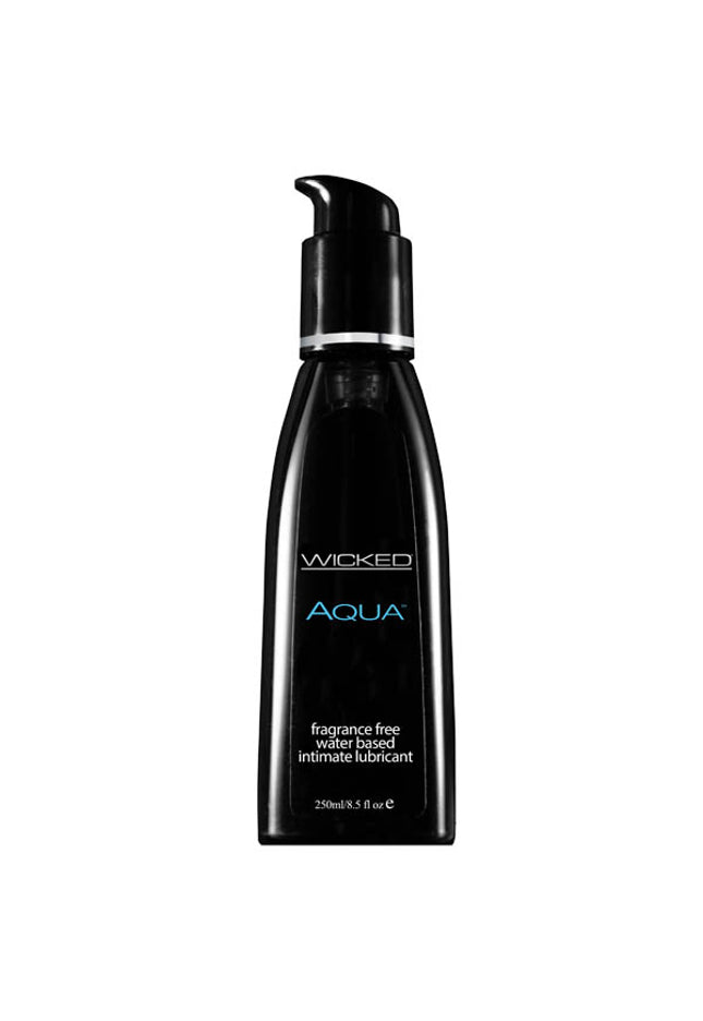 Wicked Aqua - Water Based Lubricant - 250 ml (8.5 oz) Bottle