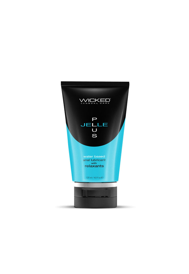 Wicked Jelle Plus - Relaxing Water Based Anal Lubricant - 120 ml Bottle
