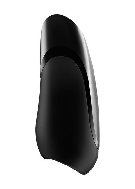 Satisfyer Men Vibration+ - Black USB Rechargeable Masturbator with App Control