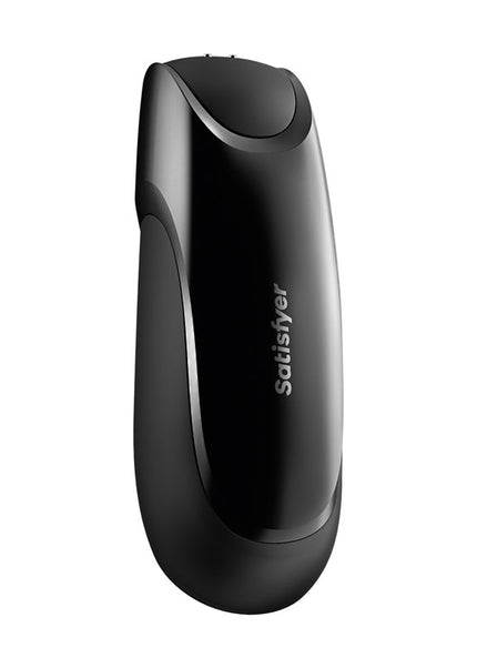 Satisfyer Men Vibration+ - Black USB Rechargeable Masturbator with App Control