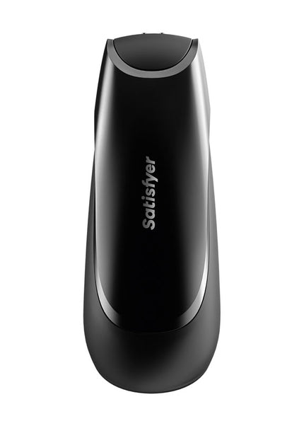 Satisfyer Men Vibration+ - Black USB Rechargeable Masturbator with App Control