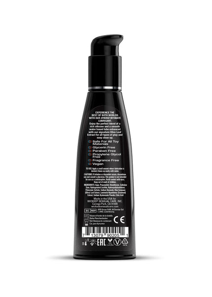 Wicked Hybrid - Water & Silicone Blended Lubricant - 120 ml Bottle