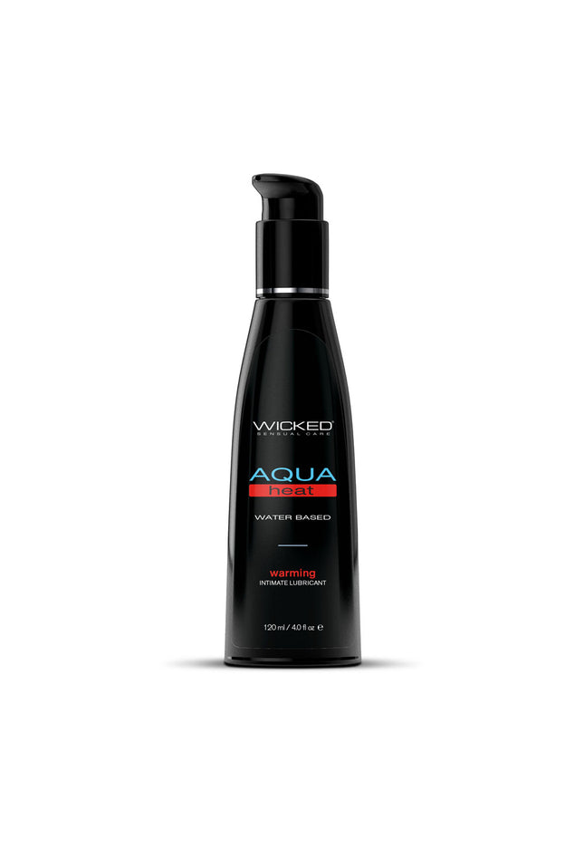 Wicked Aqua Heat - Warming Water Based Lubricant - 120 ml (4 oz) Bottle