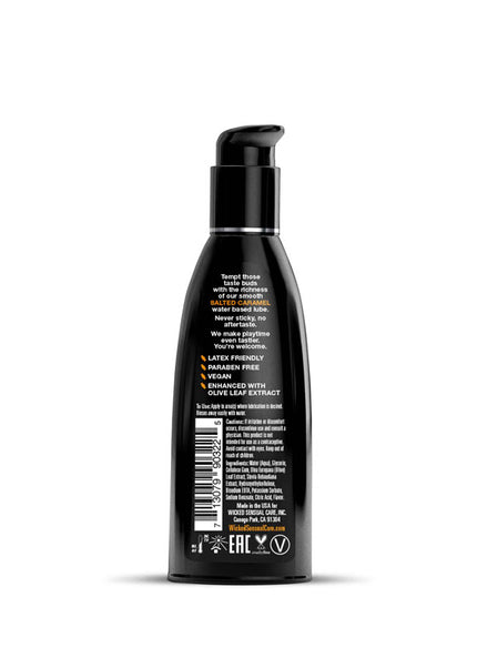 Wicked Aqua Salted Caramel - Salted Caramel Flavoured Water Based Lubricant - 60 ml (2 oz) Bottle