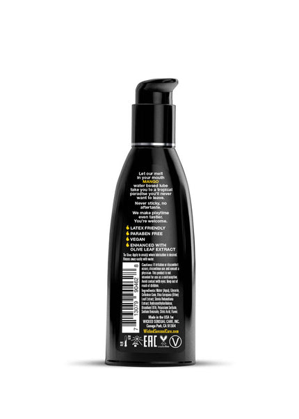 Wicked Aqua Mango - Mango Flavoured Water Based Lubricant - 60 ml (2 oz) Bottle