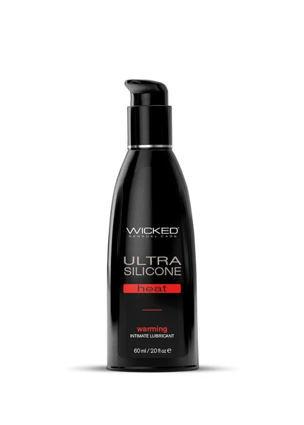Wicked Ultra Heat - Warming Silicone Lubricant - 60 ml (2 oz) Bottle