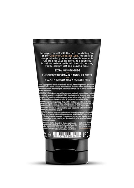 Wicked COCONUT - Coconut Oil Based Lubricant - 120 ml Tube