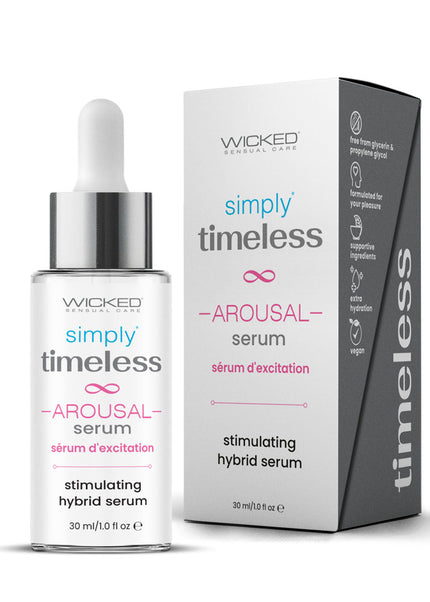 Wicked SIMPLY TIMELESS AROUSAL SERUM - Arousal Serum for Women - 30 ml