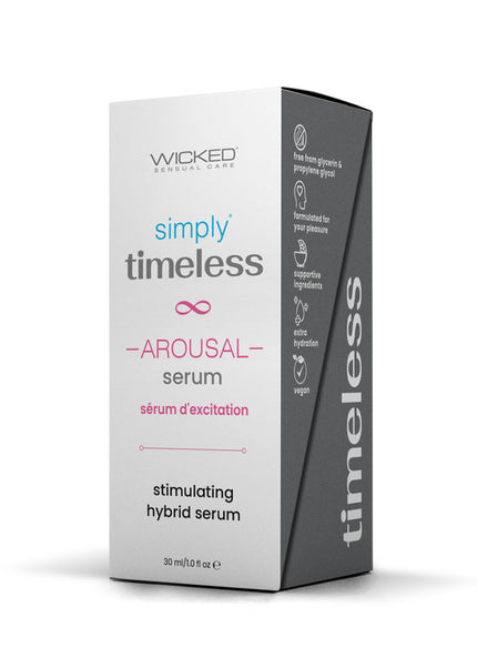 Wicked SIMPLY TIMELESS AROUSAL SERUM - Arousal Serum for Women - 30 ml