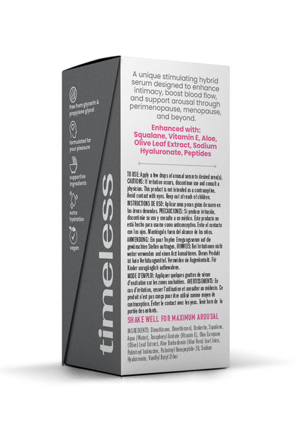 Wicked SIMPLY TIMELESS AROUSAL SERUM - Arousal Serum for Women - 30 ml