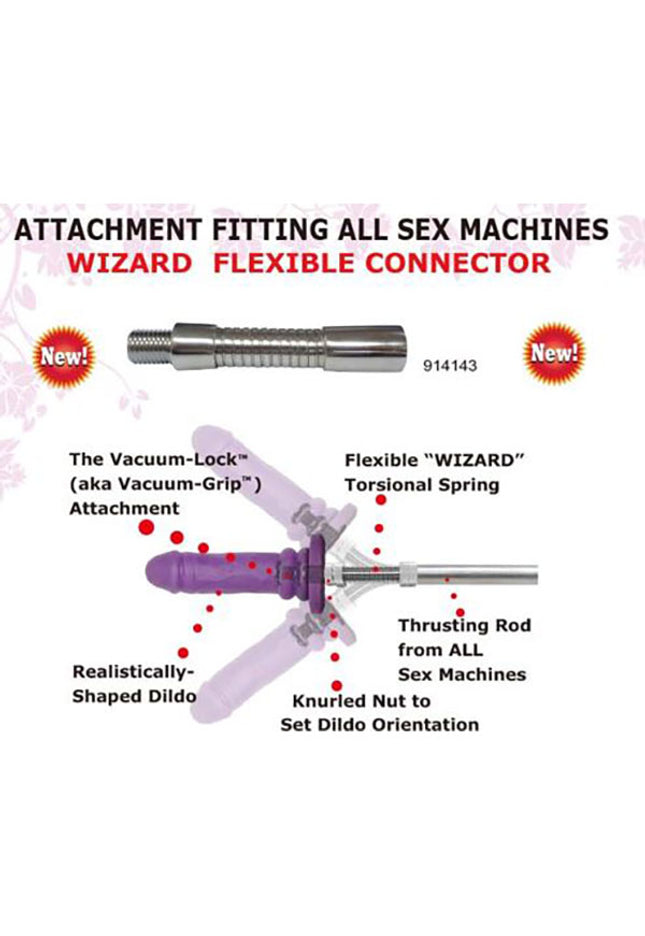 MyWorld Wizard Flexible Connector - Attachement for MyWorld sex machines