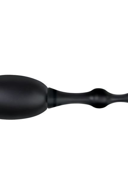 AquaClean Silicone 1-Way Valve Douche Set with Beaded Nozzle - 150 ml Capacity with Free Travel Douche Included