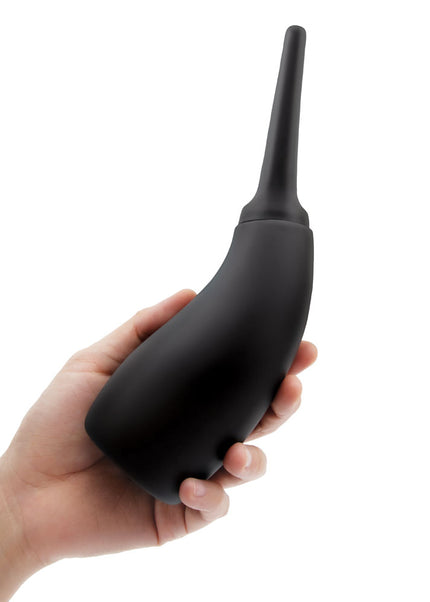 AquaClean Silicone 1-Way Valve Contoured Ergo Douche Set - 190 ml Capacity with Free Travel Douche Included