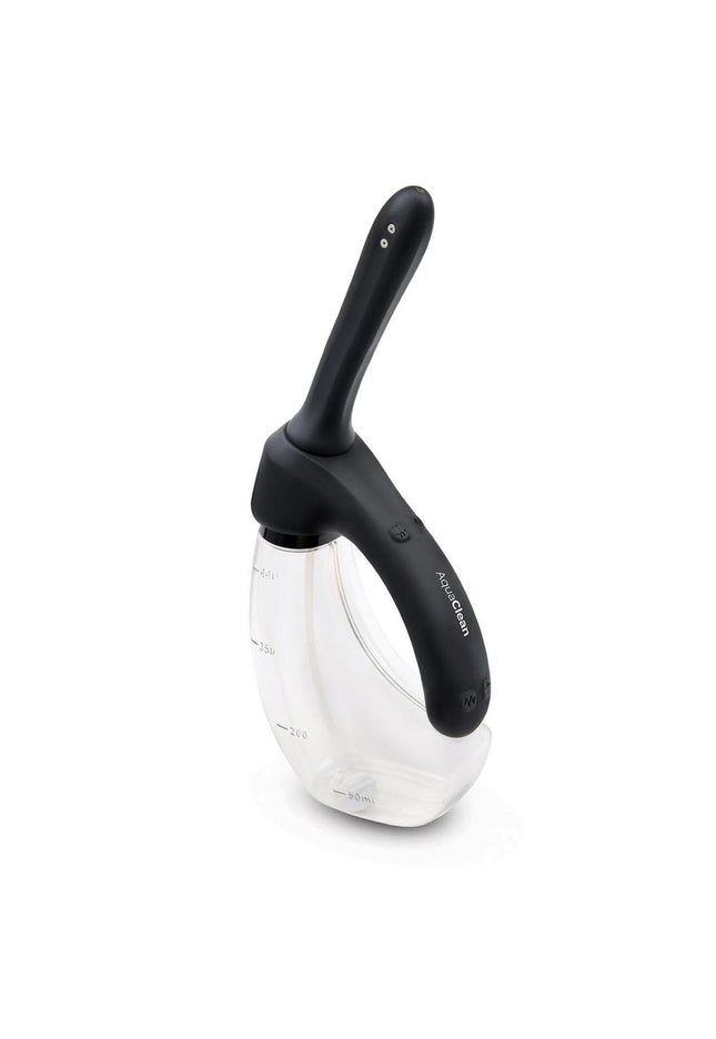 AquaClean Rechargeable Auto Douche Set with Bendable Vibrating Nozzle - 440 ml Capacity with Free Travel Douche Included