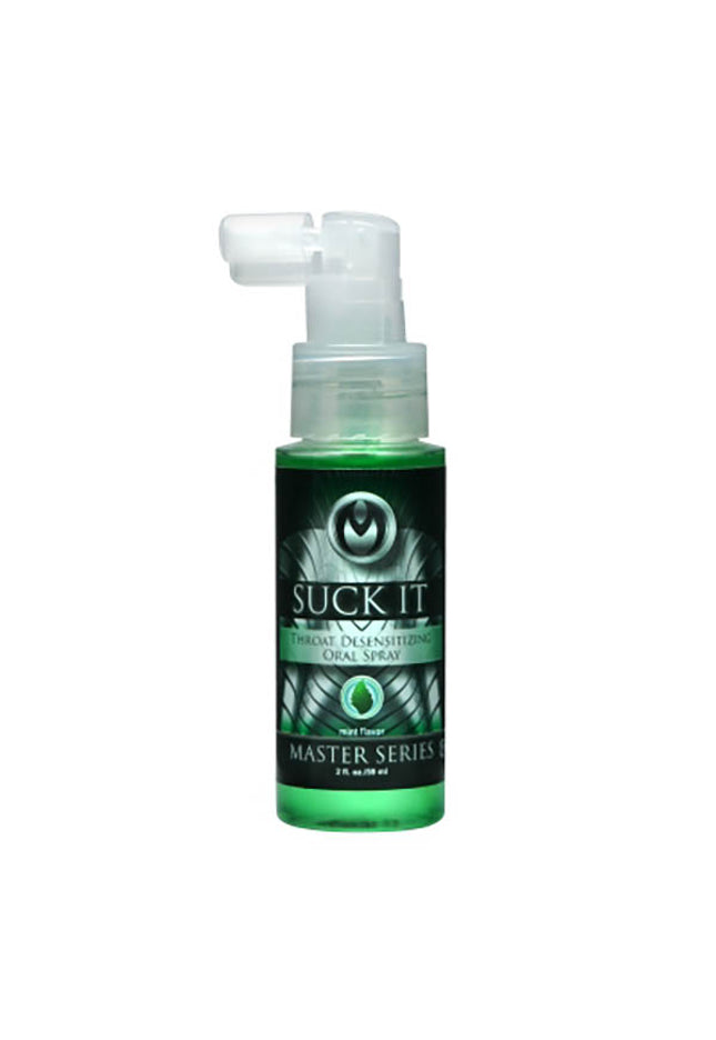 Master Series Suck It - Mint Flavoured Deep Throat Spray - 59 ml