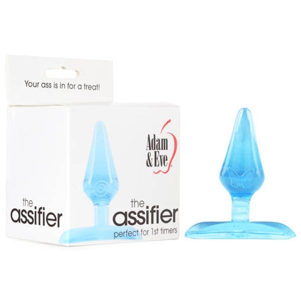 Adam & Eve The Assifier - Blue 6.35 cm (2.5'') Butt Plug