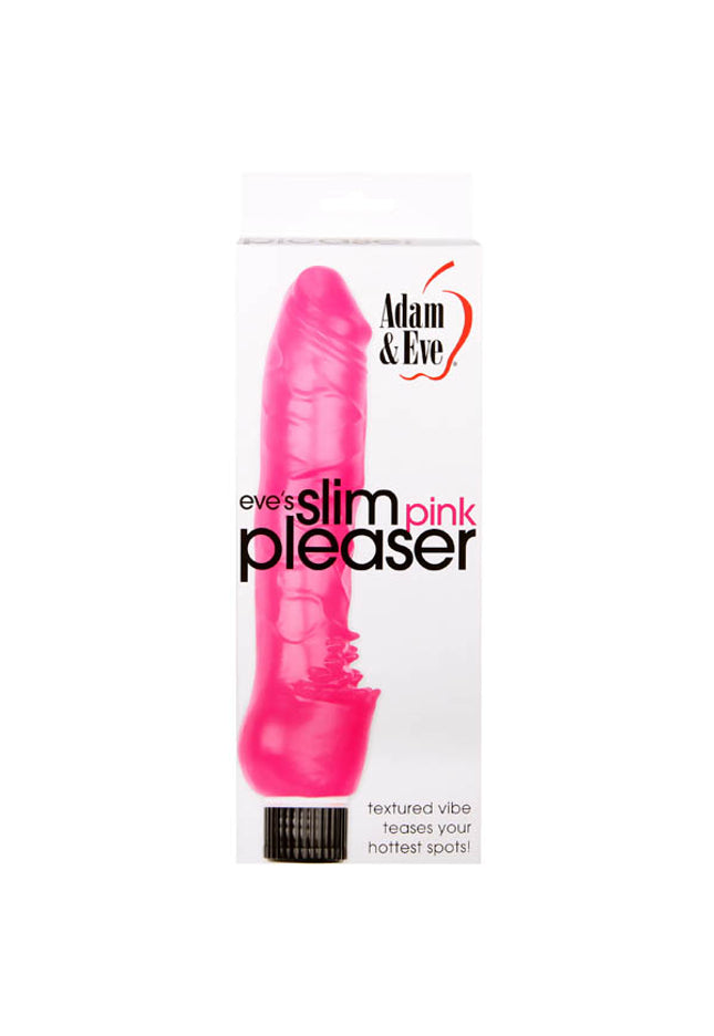 Adam & Eve Eve's Slim Pink Pleaser - Pink 17.75 cm (7'') Vibrator