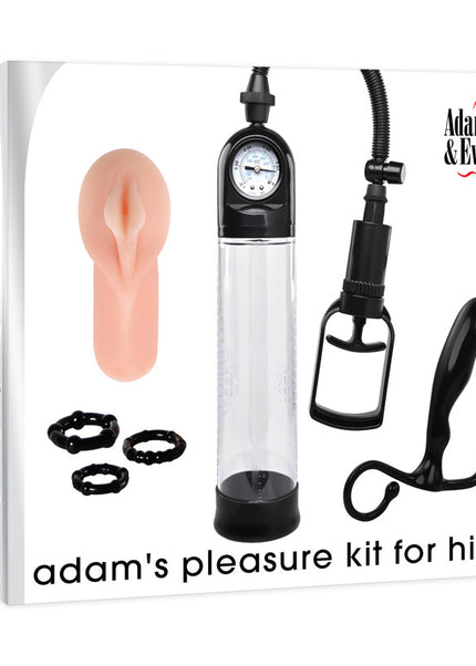 Adam & Eve ADAMS PLEASURE KIT FOR HIM - 5 Piece Set