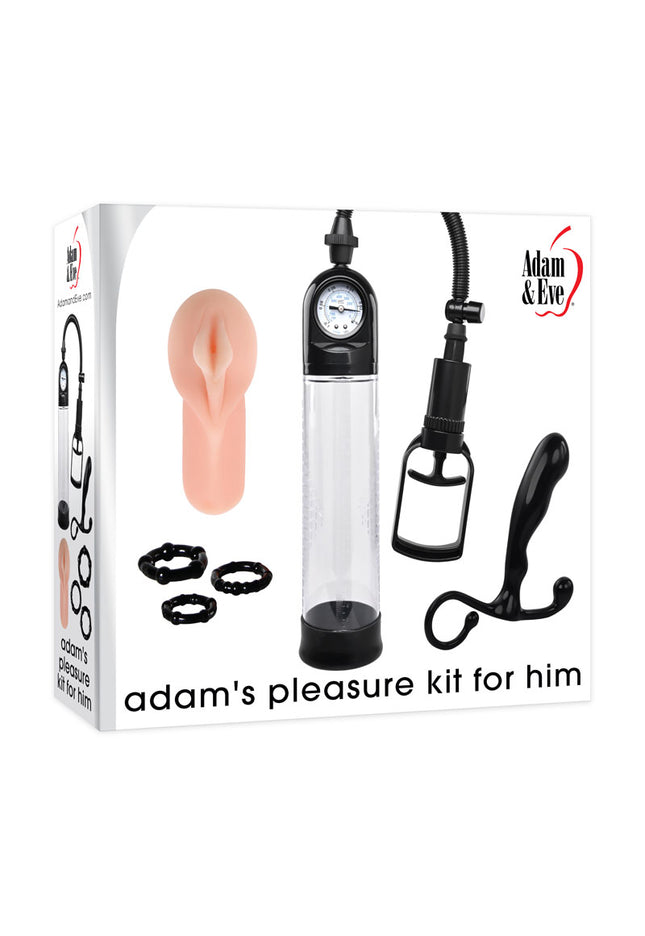 Adam & Eve ADAMS PLEASURE KIT FOR HIM - 5 Piece Set