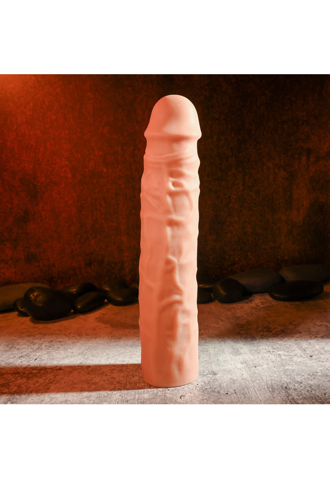 Adam & Eve Adam's 3'' Realistic Extension - Flesh 7.6 cm Penis Extension Sleeve
