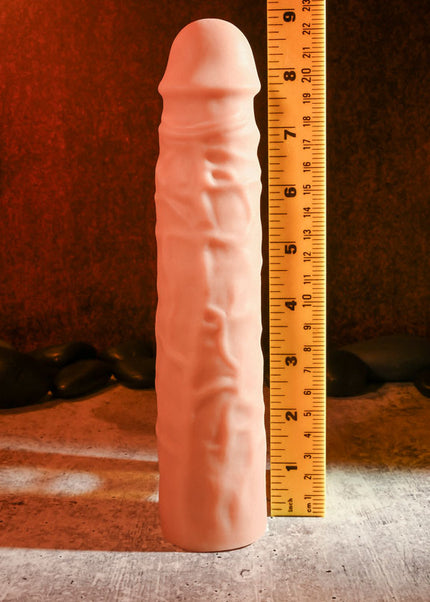 Adam & Eve Adam's 3'' Realistic Extension - Flesh 7.6 cm Penis Extension Sleeve