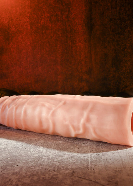 Adam & Eve Adam's 3'' Realistic Extension - Flesh 7.6 cm Penis Extension Sleeve