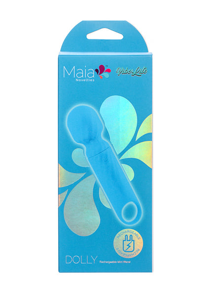 Maia DOLLY - Blue - Blue 12.7 cm USB Rechargeable Massage Wand