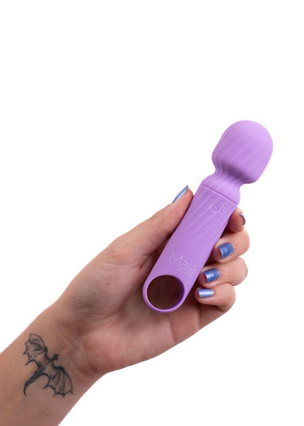 Maia DOLLY - Purple - Purple 12.7 cm USB Rechargeable Massage Wand