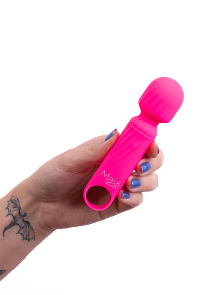 Maia DOLLY - Pink - Pink 12.7 cm USB Rechargeable Massage Wand