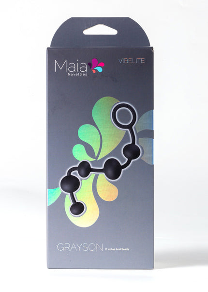 Maia GRAYSON - Black 16.5 cm Anal Beads