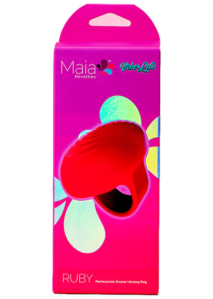 Maia RUBY - Pink USB Rechargeable Finger Stimulator