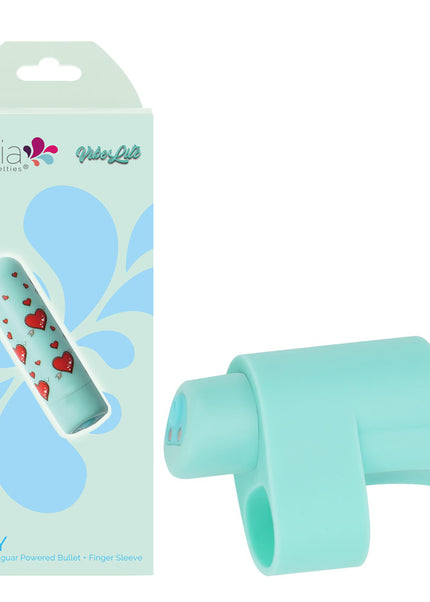 Maia JILLY - Teal - Teal USB Rechargeable Powerful Finger Stimulator