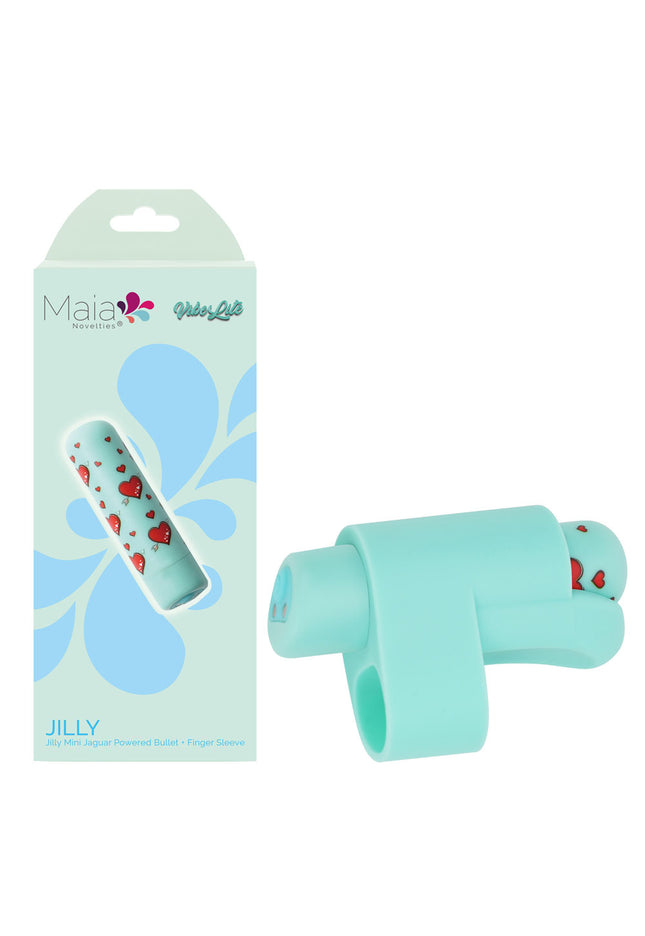 Maia JILLY - Teal - Teal USB Rechargeable Powerful Finger Stimulator