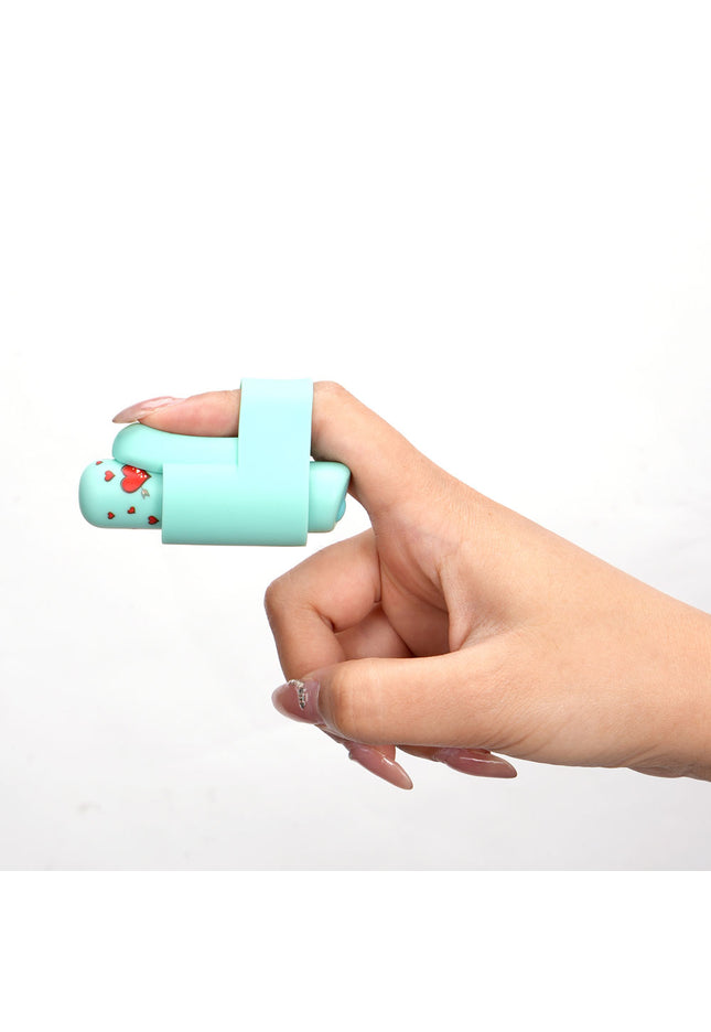 Maia JILLY - Teal - Teal USB Rechargeable Powerful Finger Stimulator