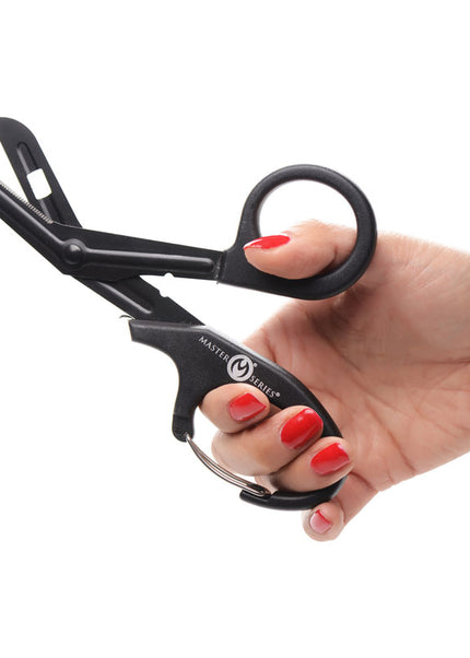 Master Series Snip - Black Heavy Duty Bondage Scissors