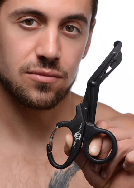 Master Series Snip - Black Heavy Duty Bondage Scissors