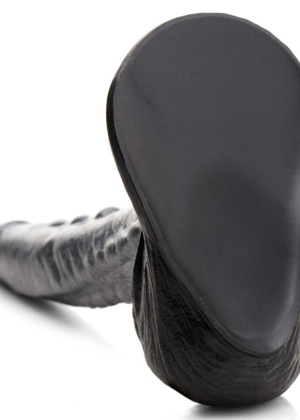 Creature Cocks The Gargoyle Rock Hard Silicone Dildo - Silver 23.6 cm Dildo