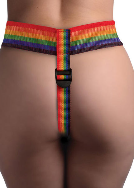 Strap-U Take the Rainbow - Rainbow Universal Strap-On Harness (No Probe Included)