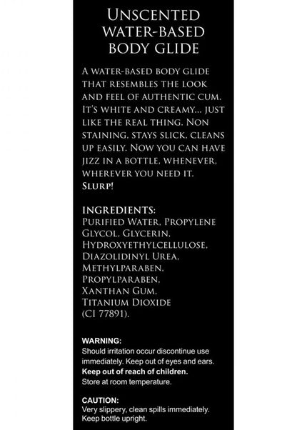 Master Series Jizz - 1000 ml - Water Based Cum Lubricant - 1000 ml Bottle