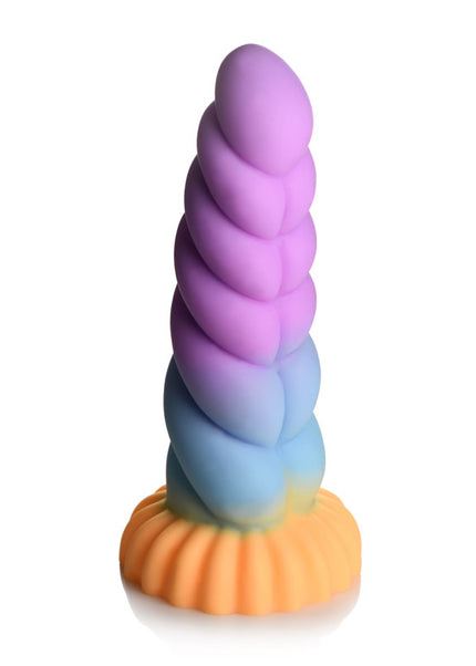 Creature Cocks Mystique Silicone Unicorn Dildo - Coloured 21 cm Fantasy Dildo