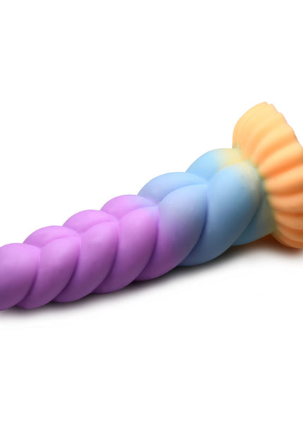 Creature Cocks Mystique Silicone Unicorn Dildo - Coloured 21 cm Fantasy Dildo
