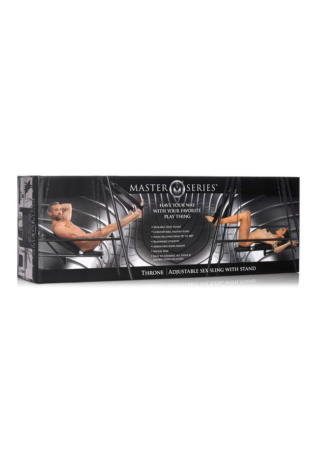 Master Series Throne - Adjustable Sex Sling with Stand