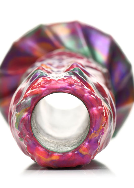 Creature Cocks Larva Silicone Dildo - Coloured 22.9 cm Fantasy Dildo with Eggs