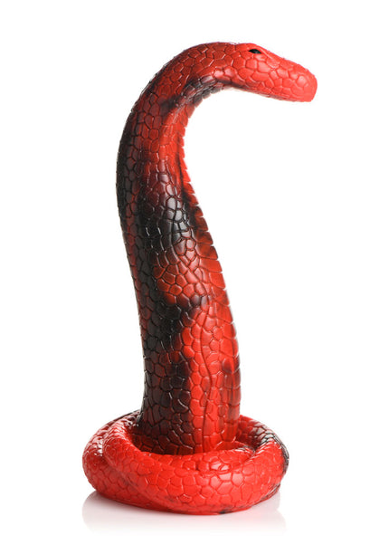 Creature Cocks King Cobra Silicone Dildo - Red 21.4 cm Fantasy Dildo