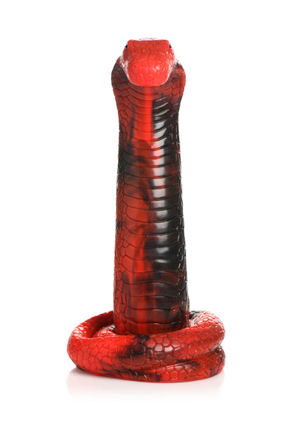 Creature Cocks King Cobra Silicone Dildo - Red 21.4 cm Fantasy Dildo